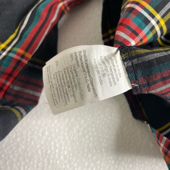 J.Crew Tartan Long Sleeve Plaid Top – Size XS - Picture 4 of 8